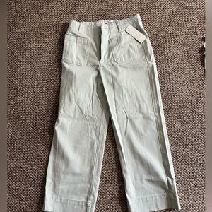 Light green trousers